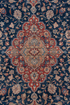 Vintage Kashan Area Rug (8' x 11')
